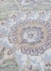 aurora blue wool and viscose hand knotted Rug - CloseUp aurora blue wool and viscose hand knotted Rug - CloseUp