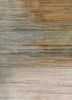 hidden by kavi beige and brown wool and silk hand knotted Rug - CloseUp hidden by kavi beige and brown wool and silk hand knotted Rug - CloseUp