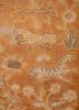 far east red and orange wool and silk hand knotted Rug - CloseUp far east red and orange wool and silk hand knotted Rug - CloseUp