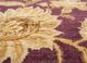 aurora pink and purple wool and silk hand knotted Rug - CloseUp