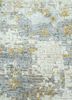 far east blue wool and silk hand knotted Rug - CloseUp far east blue wool and silk hand knotted Rug - CloseUp