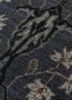 gulnar grey and black wool hand knotted Rug - CloseUp gulnar grey and black wool hand knotted Rug - CloseUp