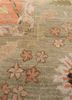 cyanna red and orange wool hand knotted Rug - CloseUp cyanna red and orange wool hand knotted Rug - CloseUp