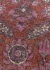 erbe red and orange wool hand knotted Rug - CloseUp