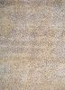 unstring by kavi grey and black wool and bamboo silk hand knotted Rug - CloseUp unstring by kavi grey and black wool and bamboo silk hand knotted Rug - CloseUp