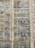 unstring by kavi grey and black wool and bamboo silk hand knotted Rug - CloseUp unstring by kavi grey and black wool and bamboo silk hand knotted Rug - CloseUp