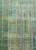 unstring by kavi blue wool and bamboo silk hand knotted Rug - CloseUp unstring by kavi blue wool and bamboo silk hand knotted Rug - CloseUp