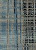 unstring by kavi blue wool and bamboo silk hand knotted Rug - CloseUp unstring by kavi blue wool and bamboo silk hand knotted Rug - CloseUp