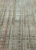 unstring by kavi beige and brown wool and bamboo silk hand knotted Rug - CloseUp