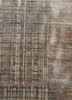 unstring by kavi beige and brown wool and bamboo silk hand knotted Rug - CloseUp unstring by kavi beige and brown wool and bamboo silk hand knotted Rug - CloseUp