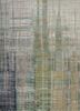 unstring by kavi grey and black wool and bamboo silk hand knotted Rug - CloseUp unstring by kavi grey and black wool and bamboo silk hand knotted Rug - CloseUp