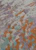 unstring by kavi ivory wool and bamboo silk hand knotted Rug - CloseUp