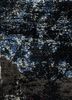 unstring by kavi grey and black wool and bamboo silk hand knotted Rug - CloseUp unstring by kavi grey and black wool and bamboo silk hand knotted Rug - CloseUp