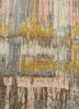 unstring by kavi beige and brown wool and bamboo silk hand knotted Rug - CloseUp