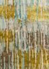 unstring by kavi green wool and bamboo silk hand knotted Rug - CloseUp unstring by kavi green wool and bamboo silk hand knotted Rug - CloseUp