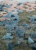 entropy green wool and bamboo silk hand knotted Rug - CloseUp entropy green wool and bamboo silk hand knotted Rug - CloseUp