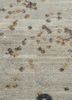 hidden by kavi grey and black wool and bamboo silk hand knotted Rug - CloseUp hidden by kavi grey and black wool and bamboo silk hand knotted Rug - CloseUp