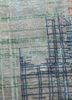 unstring by kavi blue wool and bamboo silk hand knotted Rug - CloseUp unstring by kavi blue wool and bamboo silk hand knotted Rug - CloseUp