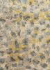 hidden by kavi ivory wool and bamboo silk hand knotted Rug - CloseUp hidden by kavi ivory wool and bamboo silk hand knotted Rug - CloseUp