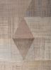unstring by kavi ivory wool and bamboo silk hand knotted Rug - CloseUp unstring by kavi ivory wool and bamboo silk hand knotted Rug - CloseUp