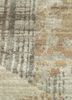 unstring by kavi grey and black wool and bamboo silk hand knotted Rug - CloseUp unstring by kavi grey and black wool and bamboo silk hand knotted Rug - CloseUp