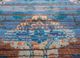 viscaya blue wool and bamboo silk hand knotted Rug - CloseUp
