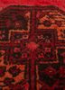 kiaan red and orange wool hand knotted Rug - CloseUp kiaan red and orange wool hand knotted Rug - CloseUp