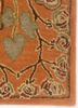 mythos red and orange wool hand tufted Rug - CloseUp mythos red and orange wool hand tufted Rug - CloseUp