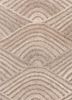 pathways beige and brown wool hand tufted Rug - CloseUp pathways beige and brown wool hand tufted Rug - CloseUp