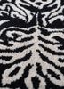 imara grey and black wool and viscose hand tufted Rug - CloseUp imara grey and black wool and viscose hand tufted Rug - CloseUp