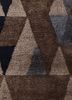 linear grey and black wool and viscose hand tufted Rug - CloseUp linear grey and black wool and viscose hand tufted Rug - CloseUp