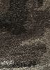 genesis grey and black wool and viscose hand tufted Rug - CloseUp