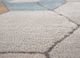 genesis ivory wool and viscose hand tufted Rug - CloseUp