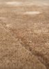 linear beige and brown wool and viscose hand tufted Rug - CloseUp linear beige and brown wool and viscose hand tufted Rug - CloseUp