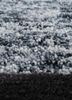 white noise grey and black wool and viscose hand tufted Rug - CloseUp white noise grey and black wool and viscose hand tufted Rug - CloseUp