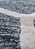 contour grey and black wool and viscose hand tufted Rug - CloseUp contour grey and black wool and viscose hand tufted Rug - CloseUp