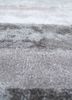 caliedo grey and black wool and viscose hand tufted Rug - CloseUp