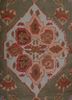 kasbah red and orange wool and viscose hand tufted Rug - CloseUp kasbah red and orange wool and viscose hand tufted Rug - CloseUp