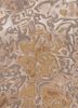 genesis beige and brown wool and viscose hand tufted Rug - CloseUp genesis beige and brown wool and viscose hand tufted Rug - CloseUp