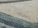 linear beige and brown wool hand tufted Rug - CloseUp linear beige and brown wool hand tufted Rug - CloseUp