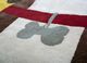 confetti gold wool and viscose hand tufted Rug - CloseUp confetti gold wool and viscose hand tufted Rug - CloseUp