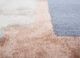 linear ivory wool and viscose hand tufted Rug - CloseUp linear ivory wool and viscose hand tufted Rug - CloseUp