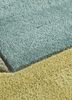 archetype beige and brown wool and viscose hand tufted Rug - CloseUp