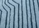 pathways blue wool hand tufted Rug - CloseUp pathways blue wool hand tufted Rug - CloseUp