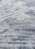 imara grey and black wool hand tufted Rug - CloseUp