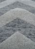contour grey and black wool hand tufted Rug - CloseUp contour grey and black wool hand tufted Rug - CloseUp