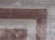 linear beige and brown viscose hand tufted Rug - CloseUp linear beige and brown viscose hand tufted Rug - CloseUp