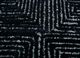pathways grey and black wool and viscose hand tufted Rug - CloseUp