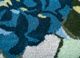 hacienda blue wool and viscose hand tufted Rug - CloseUp hacienda blue wool and viscose hand tufted Rug - CloseUp