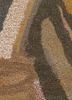 genesis beige and brown wool and viscose hand tufted Rug - CloseUp genesis beige and brown wool and viscose hand tufted Rug - CloseUp